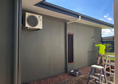 External Paint Progress